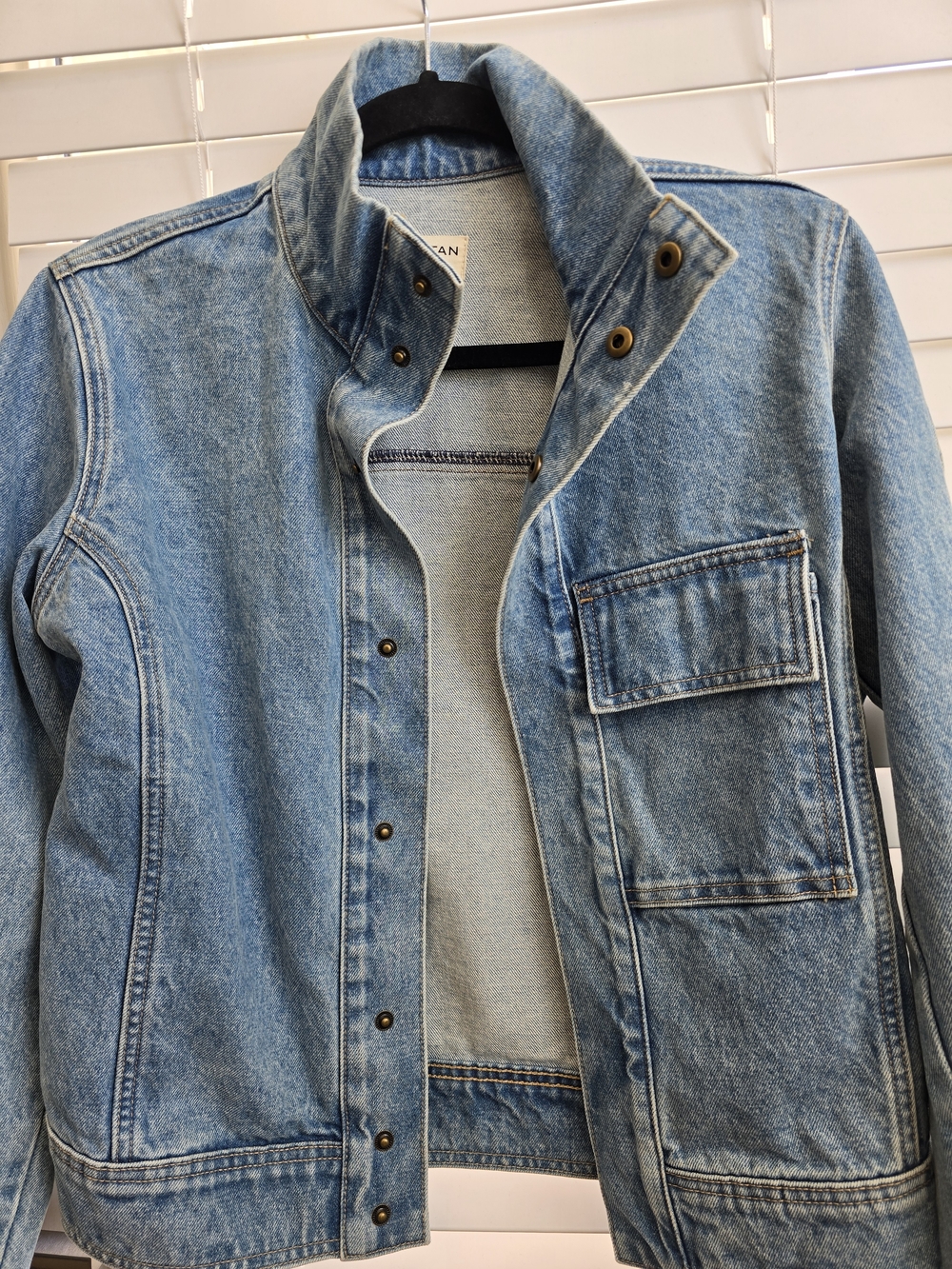 Nili Lotan Marilou Denim Jacket Sz Xs - Picture 4 of 8